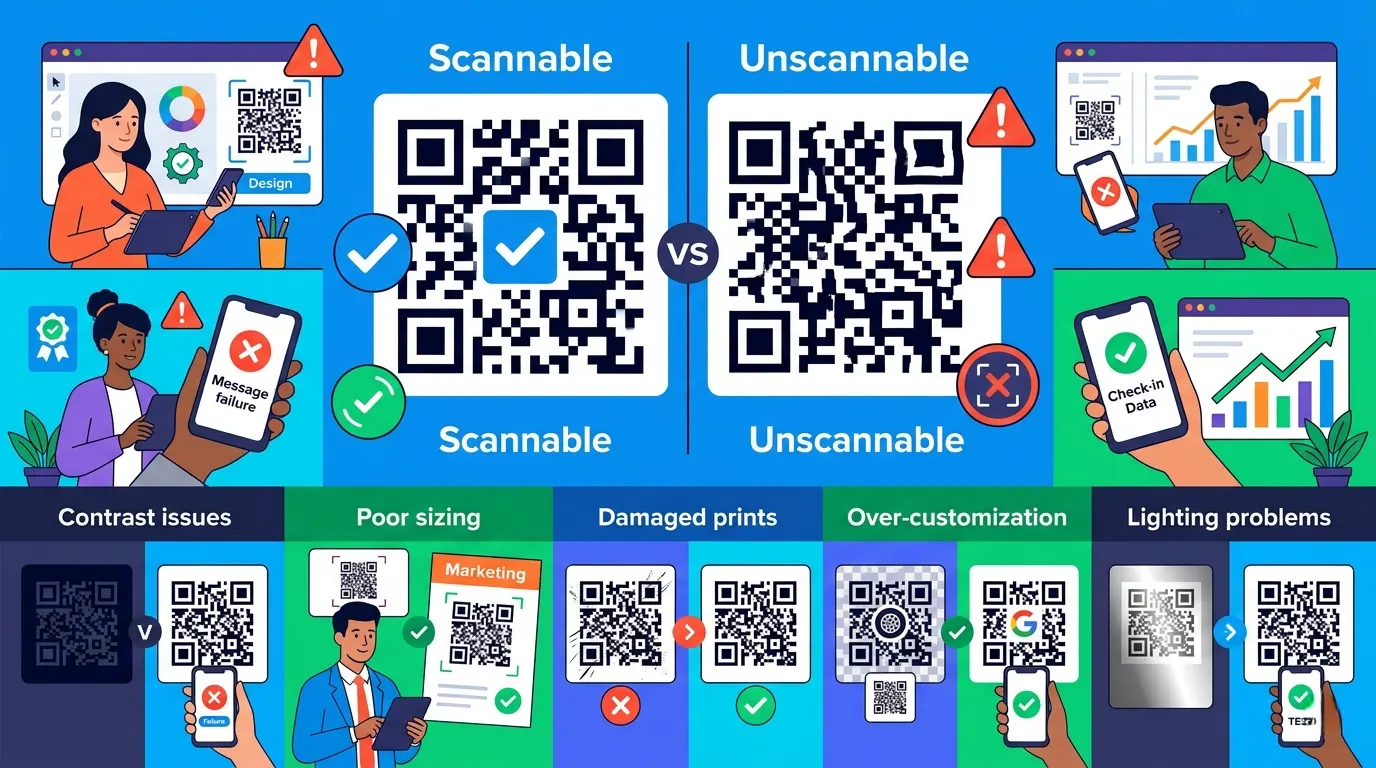Why Some QR Codes Don't Scan and How to Fix Them